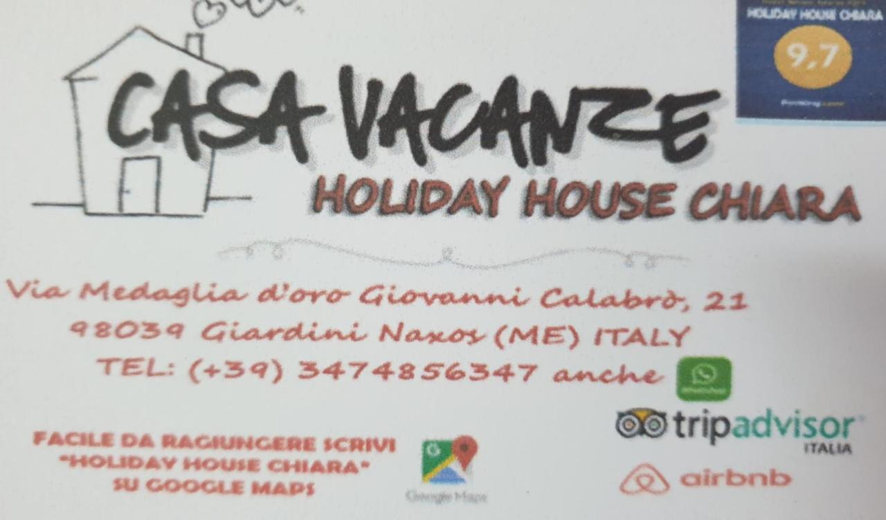 Holiday House Chiara Giardini Naxos Exterior photo